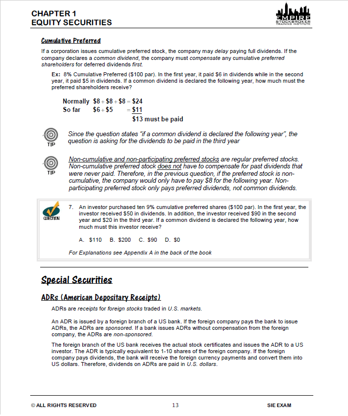 Sie Exam Prep Materials Securities Industry Essentials Exam